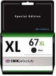 HP 67XL Black High Yield Remanufactured (3YM57AN, 3YM56AN) Ink Cartridge
