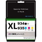 4 Pack - HP 934XL / 935XL High Yield Compatible  Ink Cartridge Value Pack. Includes, 1 Black, 1 Cyan, 1 Magenta and 1 Yellow Ink Cartridges