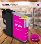 Brother LC61M Magenta Compatible Ink cartridge. (LC61 Series)