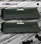 2 Pack Brother TN360 High Yield Compatible Black Toner Cartridge