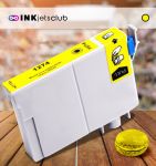 Remanufactured G&G compatible replacement for Epson 127 (T127420) Extra High Yield Yellow Compatible  Inkjet Cartridge