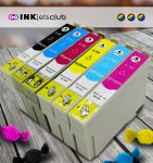 Remanufactured G&G compatible replacement for 6 Pack - Epson 79 High Yield Ink Cartridge Value Pack. Includes, 1 Black, 1 Cyan, 1 Magenta, 1 Yellow, 1 Light Cyan, 1 Light Magenta Compatible  Ink Cartridges