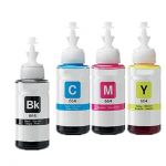 Remanufactured G&G compatible replacement for Epson 664 Ecotank Ink Bottle Compatible 4 Pack (Black, Cyan, Magenta, Yellow)