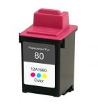 Lexmark Compatible  12A1980 (#80) Color Compatible Ink cartridge