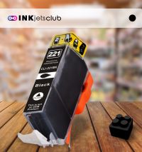 Canon CLI221 Black Compatible Inkjet Cartridge (With Chip)