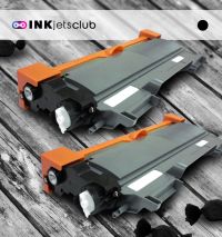 2 Pack Brother TN450 High Yield Compatible  Black Toner Cartridge