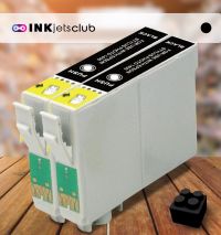 Remanufactured G&G compatible replacement for 2 Pack Epson 79 Black (T079120) High Yield Compatible  Ink Cartridge