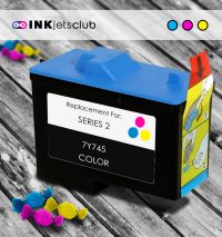 (Series 2) 7Y745 / X0504Color Compatible Ink cartridge for Dell A940 and A960