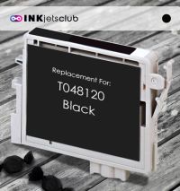 Remanufactured G&G compatible replacement for Epson 48 Black (T048120) Compatible  Ink Cartridge
