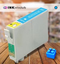 Remanufactured G&G compatible replacement for Epson 79 Light Cyan (T079520) High Capacity Compatible  Ink Cartridge