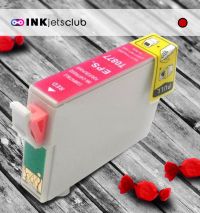Remanufactured G&G compatible replacement for Epson 87 Red (T087720) Compatible  Inkjet Cartridge