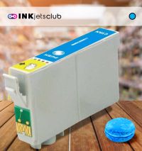 Remanufactured G&G compatible replacement for Epson 88 Cyan (T088220) Compatible  Ink Cartridge  - Moderate Capacity