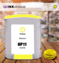 HP 11 (C4838AN) Yellow Compatible Ink cartridge