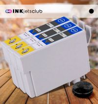 Remanufactured G&G compatible replacement for 3 Pack Epson 220XL (T220XL120) Compatible  High Capacity Black Ink Cartridge