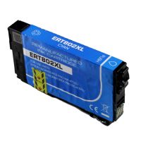 Remanufactured G&G compatible replacement for Remanufactured High Yield Cyan Ink for Epson 802XL (T802XL220)