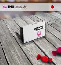 HP 902XL (T6M06AN) High Yield Magenta Ink Cartridge.