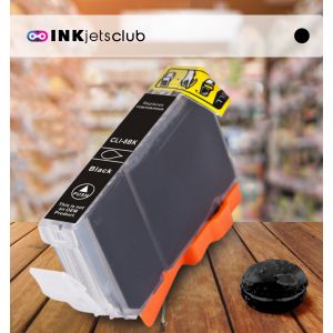 Canon CLI8Bk Black Compatible Inkjet Cartridge (With Chip)