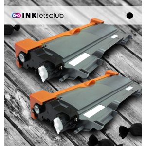 2 Pack Brother TN450 High Yield Compatible  Black Toner Cartridge