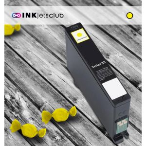 Dell Series 33 (331-7380 / GRW63) Extra High Yield Yellow Compatible Ink cartridge for Dell V525w and V725w