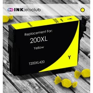 Epson 200XL Yellow High Yield Compatible Ink cartridge (T200XL420)