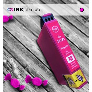 Epson 252XL (T252XL320) Magenta High Yield Compatible  Ink Cartridges
