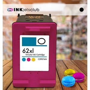 HP 62XL (C2P07AN) High-Yield Color Compatible Ink Cartridge
