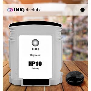 HP 10 (C4844A) High-Yield Black Compatible Ink cartridge Compatible Ink cartridge