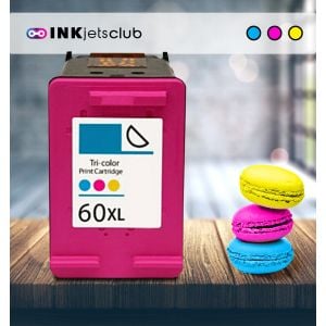 HP 60XL (CC644WN) High-Yield Tri-Color Compatible Ink cartridge
