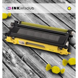 Brother TN115Y Compatible  High Yield Yellow Toner Cartridge