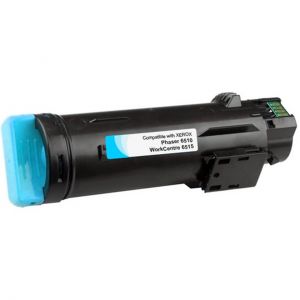 Compatible Xerox Phaser 6510 and WorkCentre 6515 Extra High Yield Cyan Toner (106R03690)