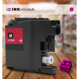 Brother LC10EM Super High Yield Magenta Compatible Ink Cartridge