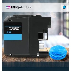 Brother LC205C Super High Yield Cyan Compatible Ink Cartridge