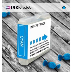Brother LC51C Cyan Compatible Ink cartridge. (LC51 Series)