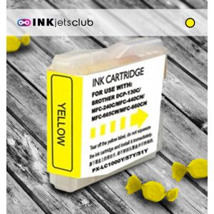 Brother LC51Y Yellow Compatible Ink cartridge. (LC51 Series)