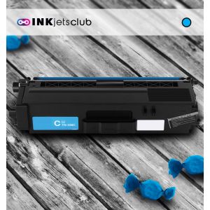 Brother TN336C Cyan Compatible High Yield Toner Cartridge, 3,500 Pages