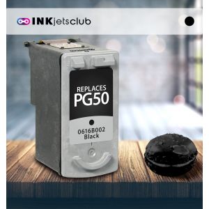 Canon PG50 High Capacity Pigment Black Compatible  Inkjet Cartridge