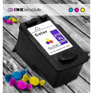 Canon CL-211XL High Yield Color Compatible  Inkjet Cartridge