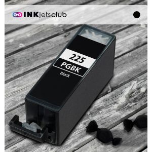 Canon PGI-225 Pigment Black Compatible Inkjet Cartridge (With Chip)