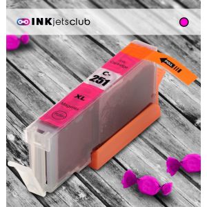 Canon CLI-251XL (6450B001) High Yield Magenta Compatible Ink cartridge