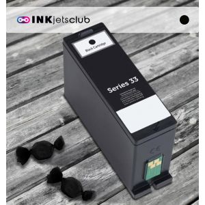 Dell Series 33/34  (331-7377 / T9FKK) Extra High Yield Black Compatible Ink cartridge for Dell V525w and V725w