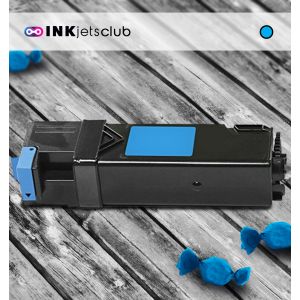 Dell KU053 (310-9060) High Yield Cyan Compatible Toner Cartridge for your Dell 1320c Color Laser Printer