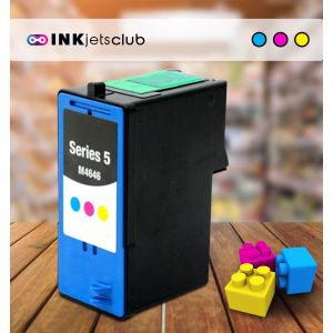 (Series 5) M4646 / R5974 High Yield Color Compatible Ink cartridge for Dell Photo All-in-One