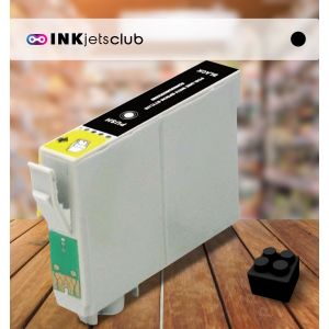 Remanufactured G&G compatible replacement for Epson 77 Black (T077120) Compatible  Ink Cartridge
