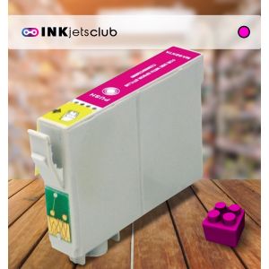 Remanufactured G&G compatible replacement for Epson 77 Magenta (T077320) Compatible  Ink Cartridge