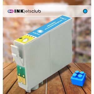 Remanufactured G&G compatible replacement for Epson 78 Light Cyan (T078520) Compatible  Ink Cartridge
