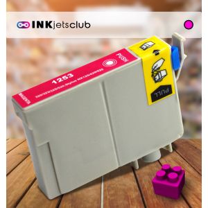 Remanufactured G&G compatible replacement for Epson 125 (T125320) Magenta Compatible  Inkjet Cartridge