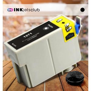 Remanufactured G&G compatible replacement for Epson 127 (T127120) Extra High Yield Black Compatible  Inkjet Cartridge