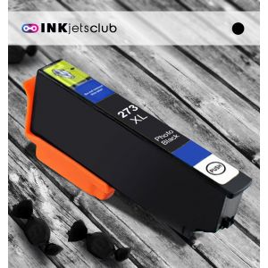 Remanufactured G&G compatible replacement for Epson 273XL (T273XL120) High Yield Photo Black Compatible  Ink Cartridge