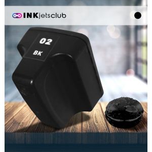 HP 02 (C8721WN) Black High Yield Compatible Ink cartridge