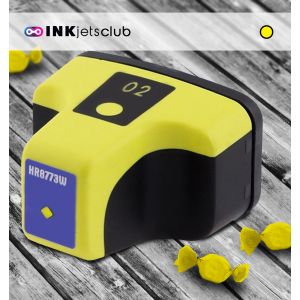 HP 02 (C8773WN ) Yellow Compatible Ink cartridge